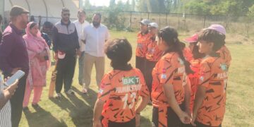 ADC Sopore visits Khushal Stadium; reviews Sports Activities, Facilities
