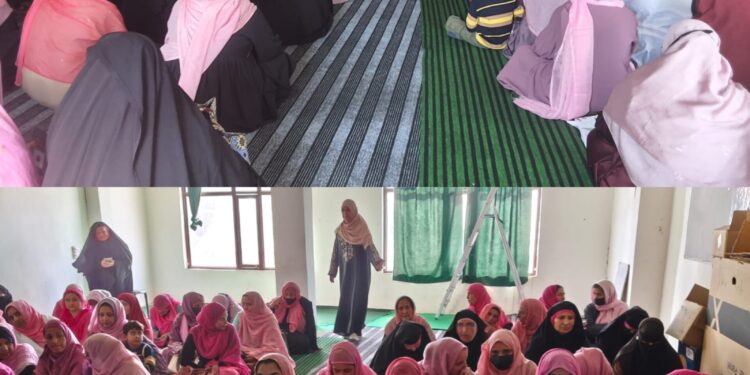 Cyber Awareness-cum-Hygiene Programme held at Poshan Project Bandipora