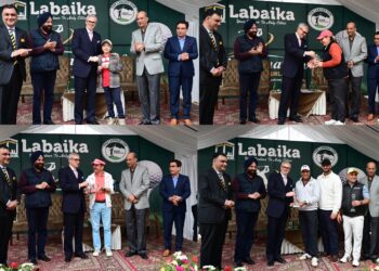 CM Omar Abdullah attends prize distribution ceremony of Labaika Invitational Golf Cup 2026