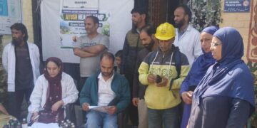 AHWC Kenihama organises Health Camp under People’s Plan Campaign