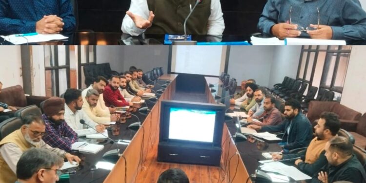 DC Poonch reviews implementation of PM Surya Ghar Muft Bijli Yojana