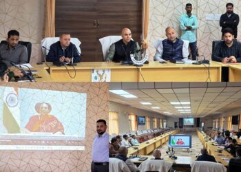 One-day NITI TARA Capacity Building, Orientation Programme held at Kishtwar