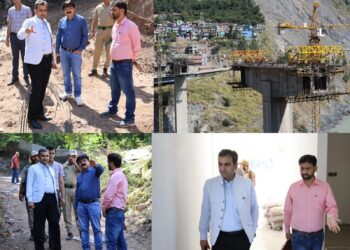 DC Ramban inspects progress of major development projects