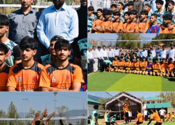 DC Kupwara inaugurates Inter-District UT-Level U-19 Boys Volleyball Championship
