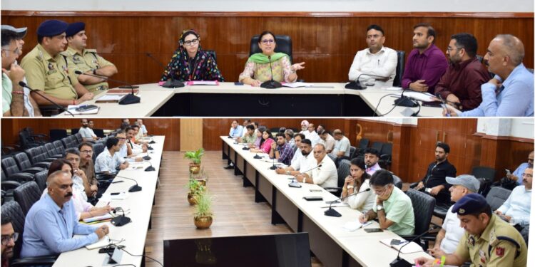 ADC Jammu reviews arrangements for Navratras, Ram Navami, Dussehra