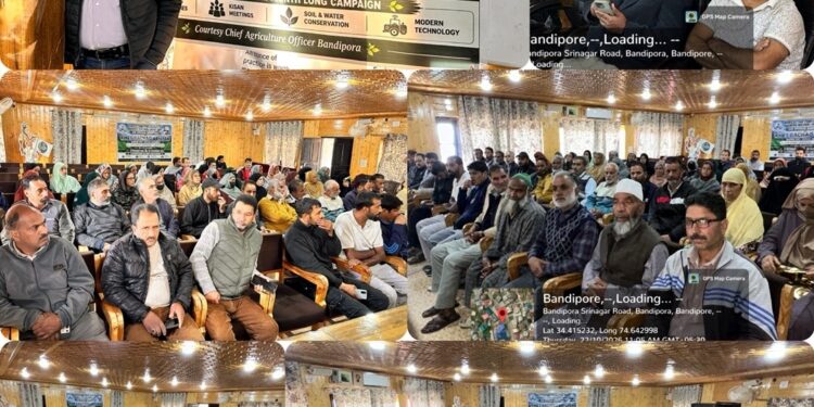 Agriculture Department Kashmir launches Khet Bachao Abhiyan campaign