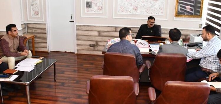 Rana reviews fund utilisation, physical and financial progress of ongoing works across Jal Shakti, Forest and Tribal Affairs departments