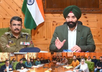 DC Shopian chairs District-Level NCORD Meeting