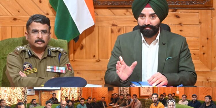 DC Shopian chairs District-Level NCORD Meeting