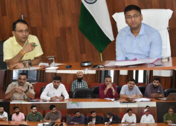 DC Reasi reviews arrangements for Navratra, Dussehra celebrations
