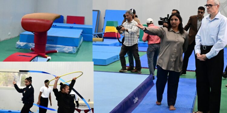 CM Omar Abdullah inaugurates ₹30.35 Crore sports facility at Gindun Rajbagh