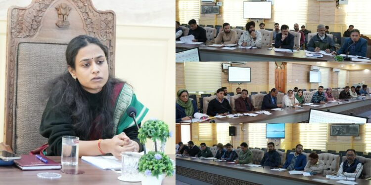 DC Ganderbal reviews District Capex Budget 2026–27