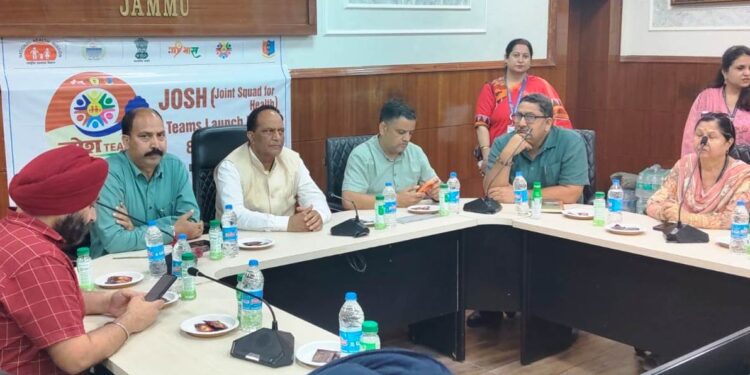 Josh Team launched in Jammu District under TB Mukt Bharat Abhiyaan