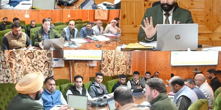 DDC Shopian chairs comprehensive review Meeting of RDD&PR