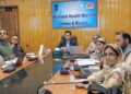 Prabhari Officer reviews TB Mukt Bharat Abhiyan in J&K