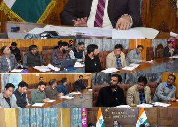 DDC Pulwama reviews Youth Services & Sports sector in district