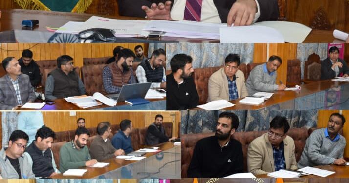 DDC Pulwama reviews Youth Services & Sports sector in district