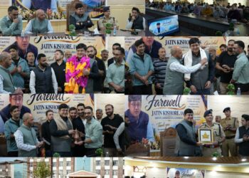District Admin Ganderbal bids Warm Farewell to DC Jatin Kishore