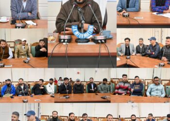 DC Kupwara interacts with Media Fraternity, calls for collective synergy for district’s development