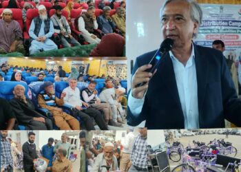Distribution Camp under ADIP, RVY schemes held in Kulgam