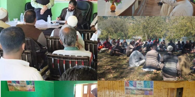District Admin Kupwara holds Special Maha Gram Sabhas across district on Gandhi Jayanti