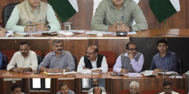 DC Reasi reviews progress of telecom projects, stresses improved connectivity in uncovered areas