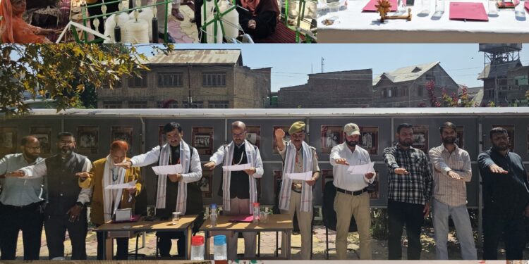Gandhi Jayanti celebrated at PMTC KVIC Pampore