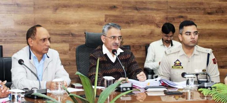 District Committee reviews progress of Telecom infrastructure projects in Doda
