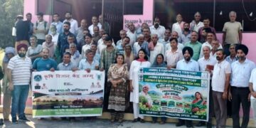 Agriculture Department Jammu organises Khet Bachao Abhiyan at Pangiri, Akhnoor