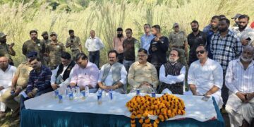 Rana holds public outreach programme at Sunjwan-Barmini; reviews concerns of land-sinking victims