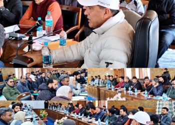 MLA Gurez reviews Winter Preparedness, stresses adequate stocking of Essentials, timely Snow Clearance