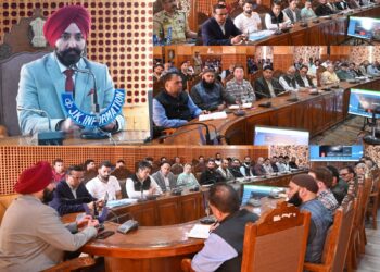 DC Shopian chairs introductory meeting with District Officers