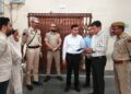 DC Samba inspects EVM warehouse, reviews security, storage arrangements