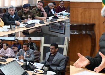 CS Dulloo reviews multi-pronged traffic management plan for Jammu, Srinagar