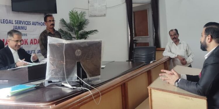 DLSA Jammu organises special Lok Adalat on MACT cases