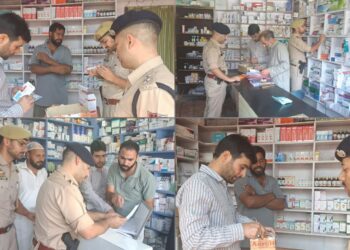 3 Medical Shops sealed in Gool for violations of norms