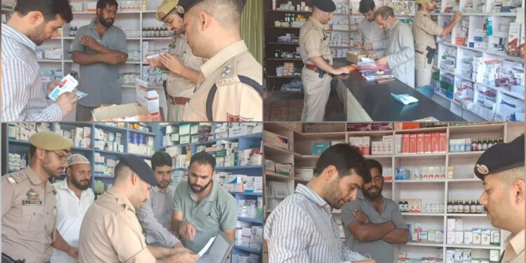 3 Medical Shops sealed in Gool for violations of norms