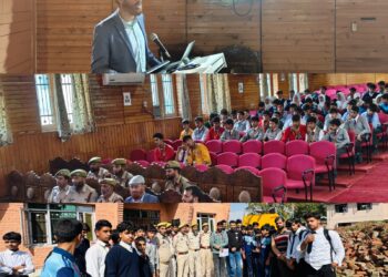 Large-Scale Disaster Management Mock Drill held at GDC Sopore