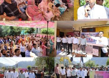 Reform Utsav activities held across 143 Panchayats of Ramban on Gandhi Jayanti