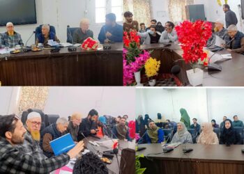 MLA Bandipora reviews functioning of Govt Polytechnic College Bandipora