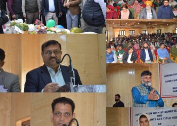 Ministry of Tribal Affairs organises One-Day Interaction Programme with ST Beneficiaries, FRA title holders at Budgam
