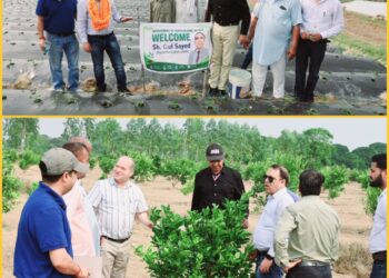 DHJ visits Hiranagar Zone to promote high-value horticultural crops