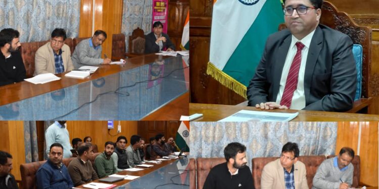 DDC Pulwama reviews Legal Metrology sector in district