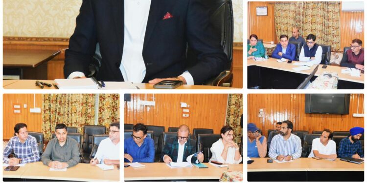 Commissioner SMC chairs Introductory-cum-Review Meeting with all Wings of Corporation