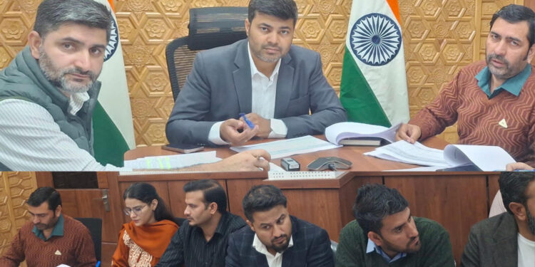 DC Rajouri reviews RDD Sector; Directs expediting of tendering, execution and creation of durable assets
