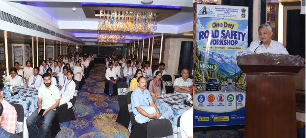 NHIDCL organises Road Safety awareness workshop for students