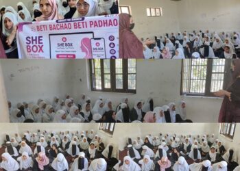 Sankalp Hub Shopian organises SHe-Box Awareness Programme under BBBP initiative