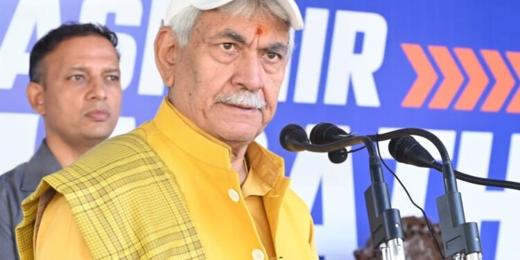 Lieutenant Governor Addresses Closing Ceremony of J&K Police’s Kashmir Marathon- Run for Unity