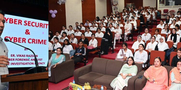 DIPR organises digital safety awareness session at GCW Parade under Youth Empowerment Programme