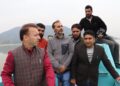 VC LCMA inspects Dal Lake Shoreline, Pokhribal ahead of Kashmir Marathon